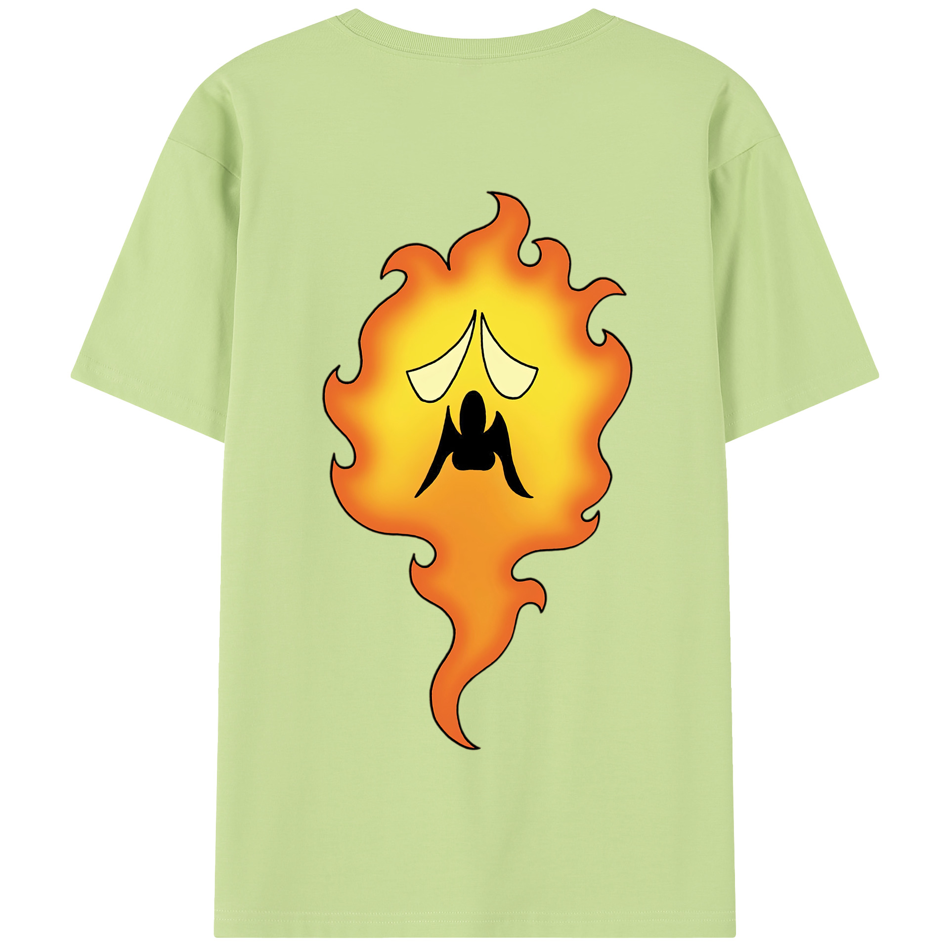 （画像用） ドラゴンクエスト Doragon Kuesuto Dragon Quest 綿100％半袖Tシャツ（背面プリント）